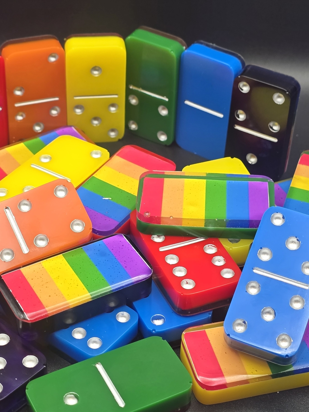 LGBTQIA+ CUSTOM DOMINOES - Picture 2 of 2